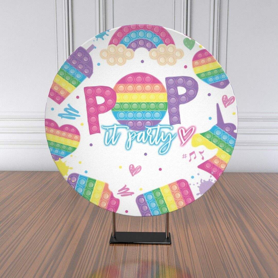 6,6 футов популярный мультяшный необычный принт с воздушным шаром на день рождения, подставка для вечеринки