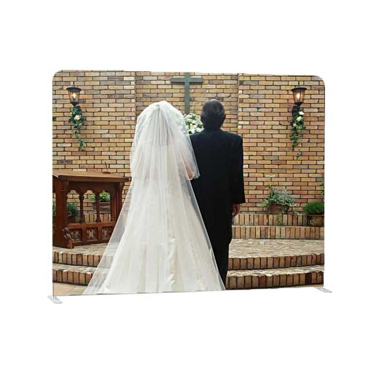 10 * 8 футов оптовая продажа легкая алюминиевая трубка на заказ наволочка свадебный фон