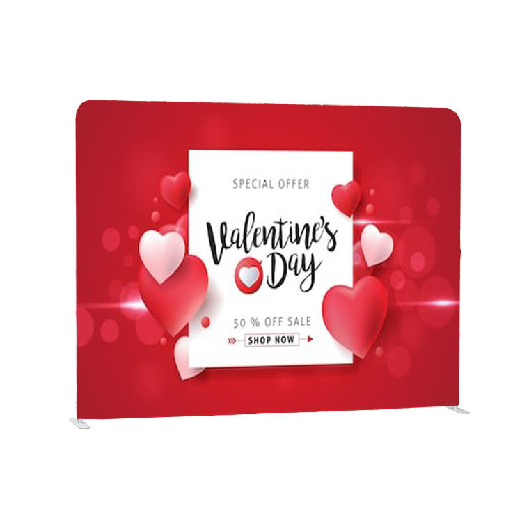 Портативный высококачественный прямой натяжной тканевый белый фон для фотосъемки на заказ