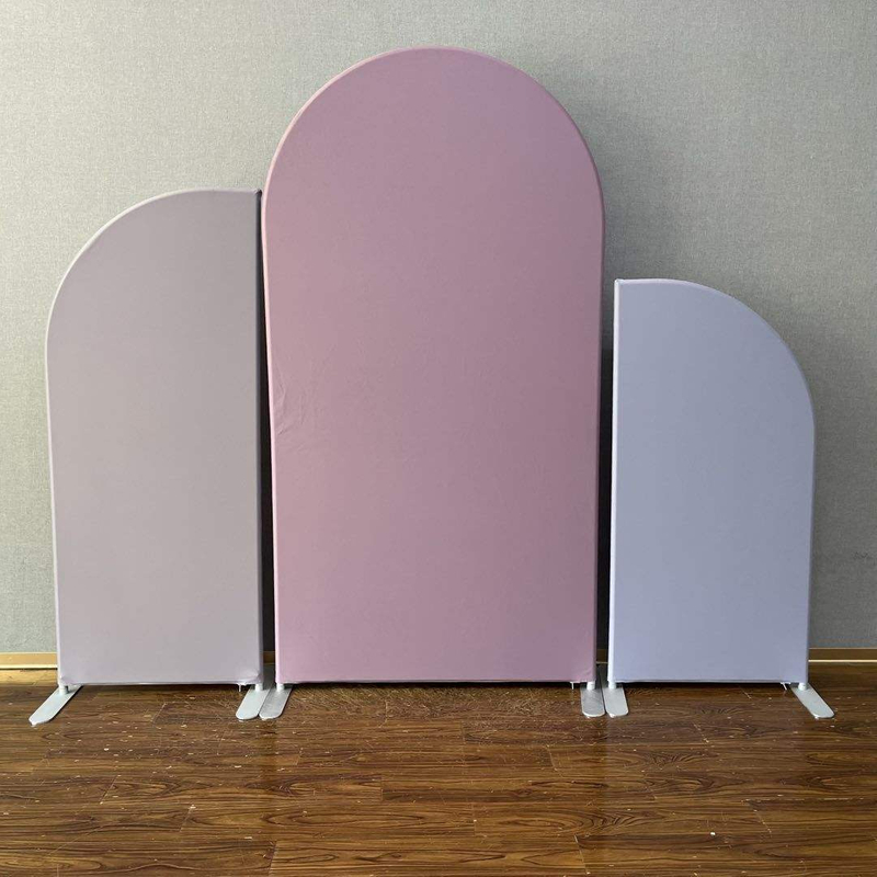 Детские голубые детские розовые цвета с принтом, арка, фон, комбинация стен для свадьбы