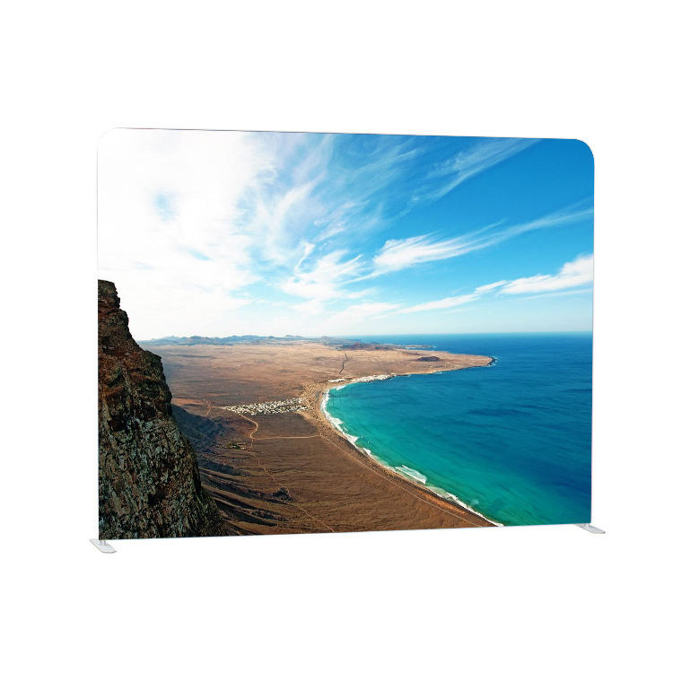 Изготовленная на заказ портативная эластичная подставка для фотобудки с прямым натяжением