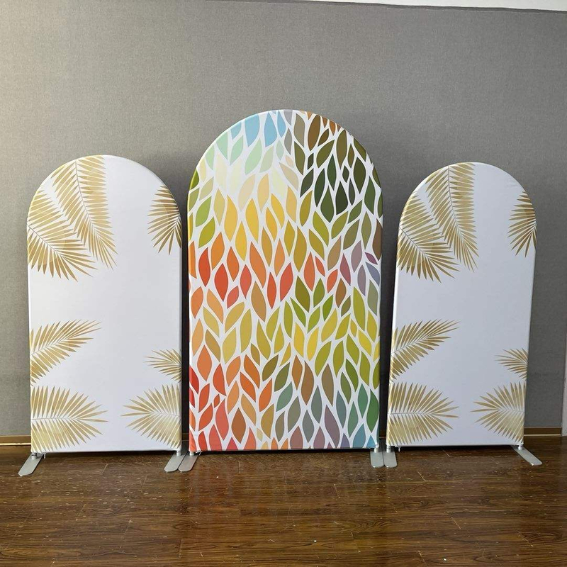 Праздничное цветочное украшение, рама, свадебная арка, тканевая рамка, подставка, настенный фон