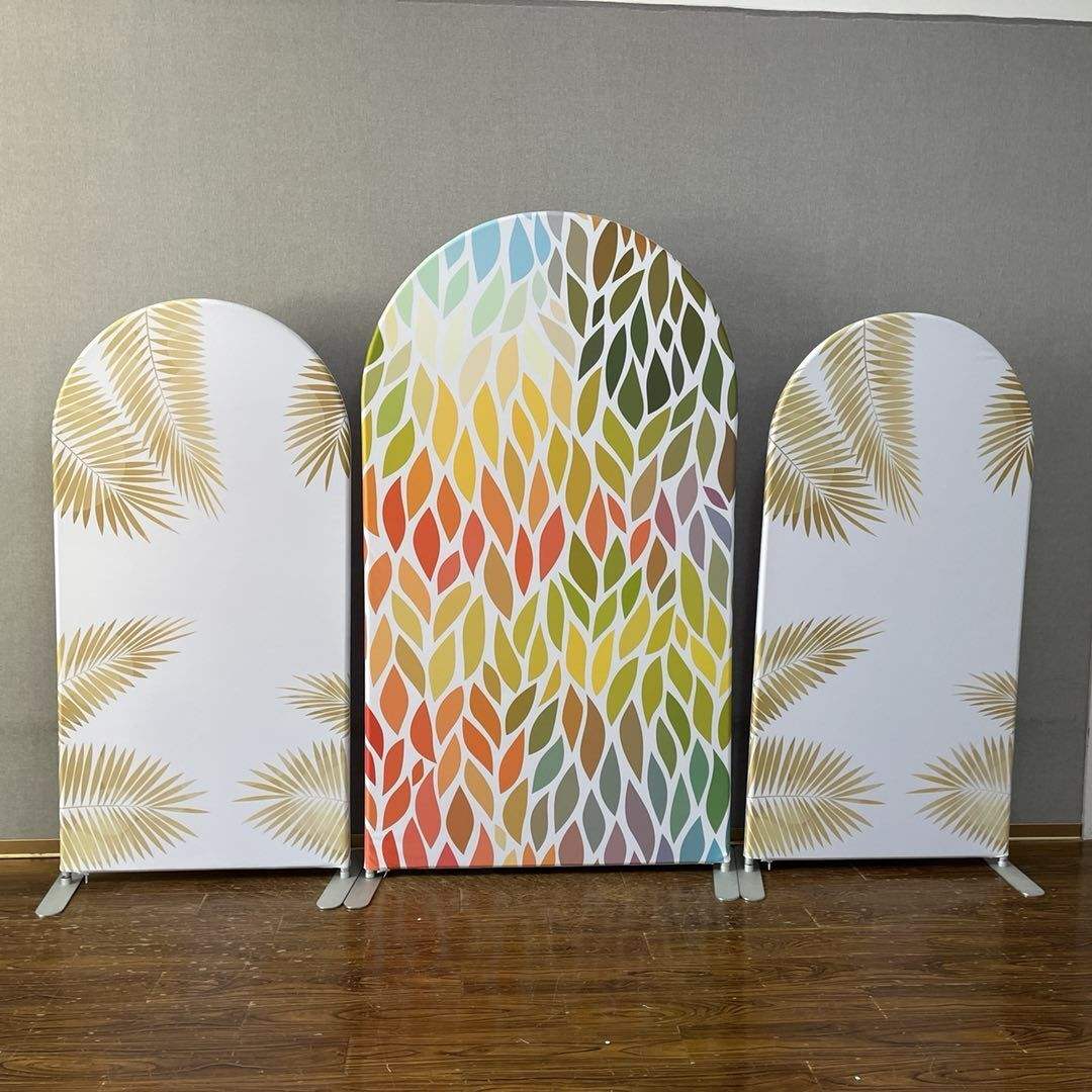 Праздничное цветочное украшение, рама, свадебная арка, тканевая рамка, подставка, настенный фон