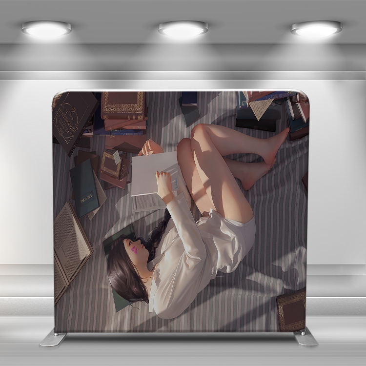 Экспо прямой индивидуальный фон-наволочка для фотографии с легкой алюминиевой трубкой