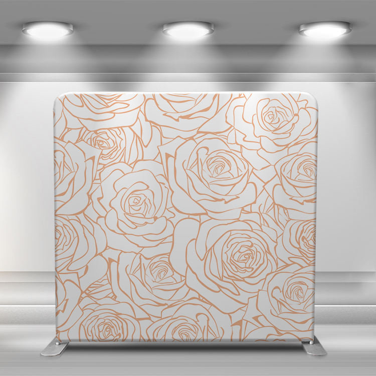 Подставка для дисплея, прямая 8-футовая прямая алюминиевая подставка для трубки, натяжная тканевая наволочка, чехол для вечеринки, фон для фотобудки