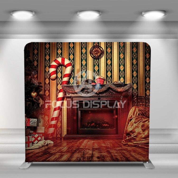 10 футов портативный фон для фотосъемки Зимняя подставка для украшения фона домашнего декора Рождественский фотофон на стену