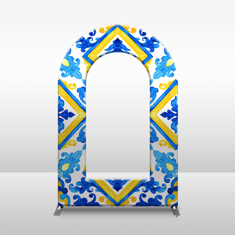 2022 Новое поступление, ткань с принтом, свадебное украшение, арка, фон, подставка