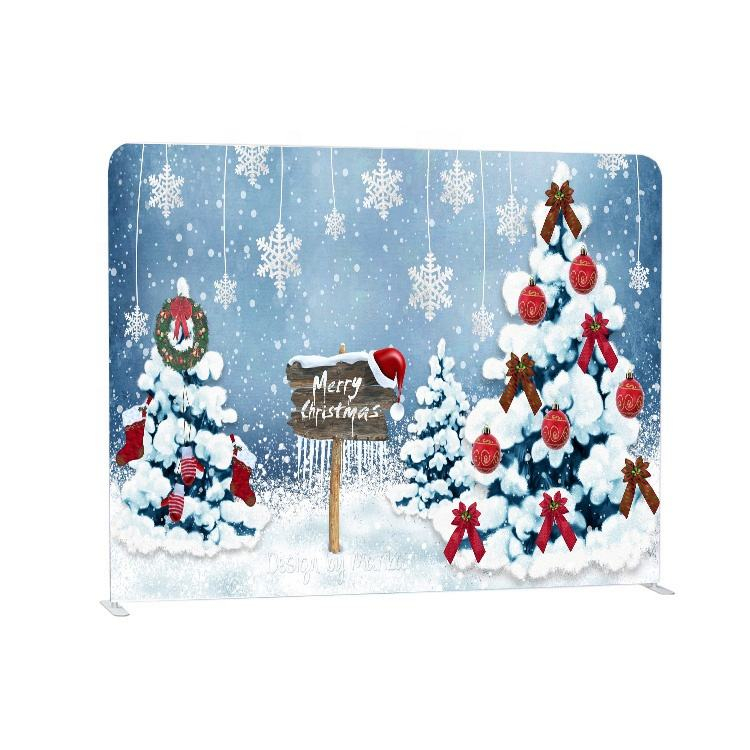 Стенд 10 x 8 футов натяжной тканевый дисплей наволочка фон для фотобудки