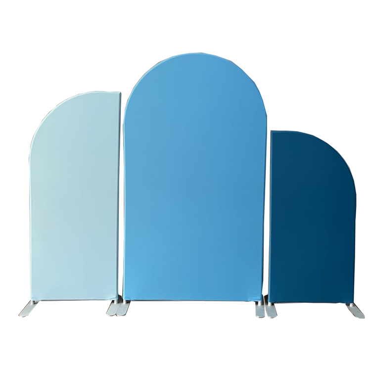 Новый дизайн, сплошной цвет, натяжная ткань, свадебный фон, украшение, арка, подставка