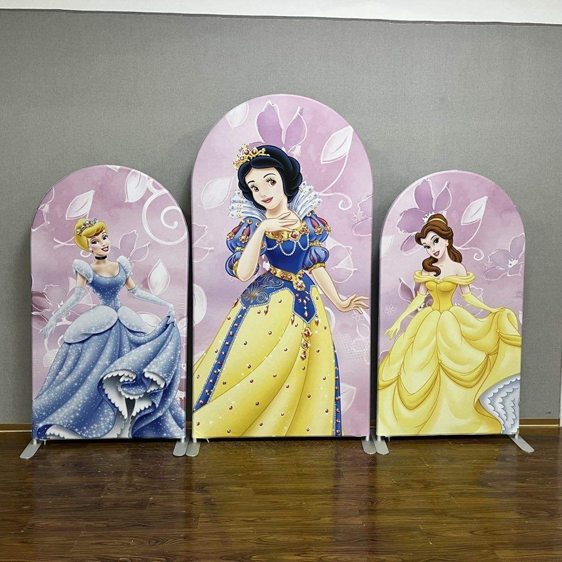 Набор складных алюминиевых арочных подставок для дня рождения, детского душа, вечеринок, свадебных украшений, с крышкой