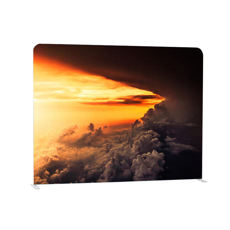 Изготовленная на заказ портативная эластичная подставка для фотобудки с прямым натяжением