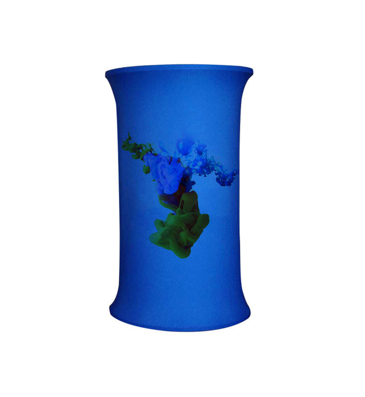 Рекламный счетчик натяжной ткани из алюминиевой трубки