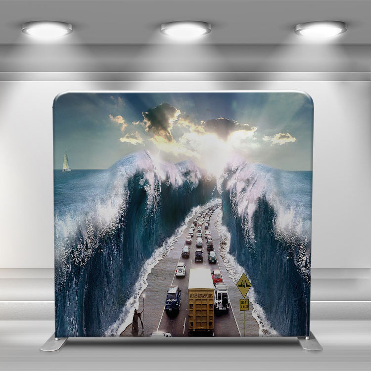 Экспо прямой индивидуальный фон-наволочка для фотографии с легкой алюминиевой трубкой