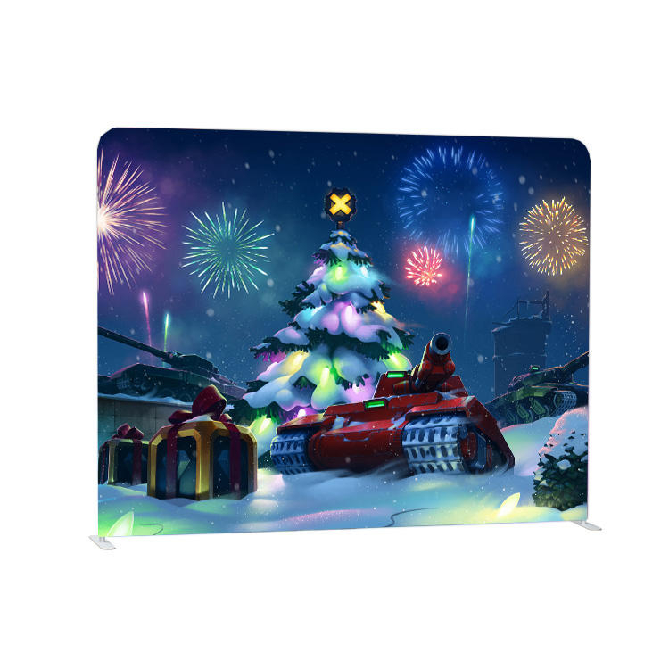 Стенд 10 x 8 футов натяжной тканевый дисплей наволочка фон для фотобудки