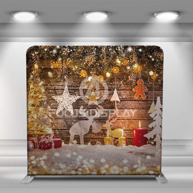 10 футов портативный фон для фотосъемки Зимняя подставка для украшения фона домашнего декора Рождественский фотофон на стену