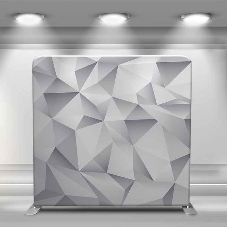 Подставка для дисплея, прямая 8-футовая прямая алюминиевая подставка для трубки, натяжная тканевая наволочка, чехол для вечеринки, фон для фотобудки