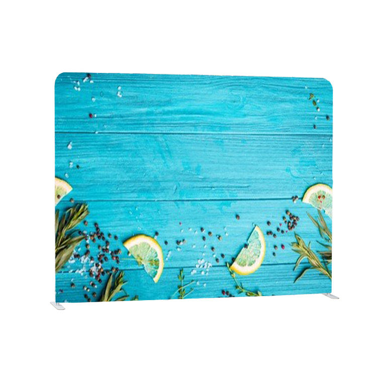 Прямой натяжной тканевый стенд для рекламы, выставочный фон, тканевый стенд для фотографий