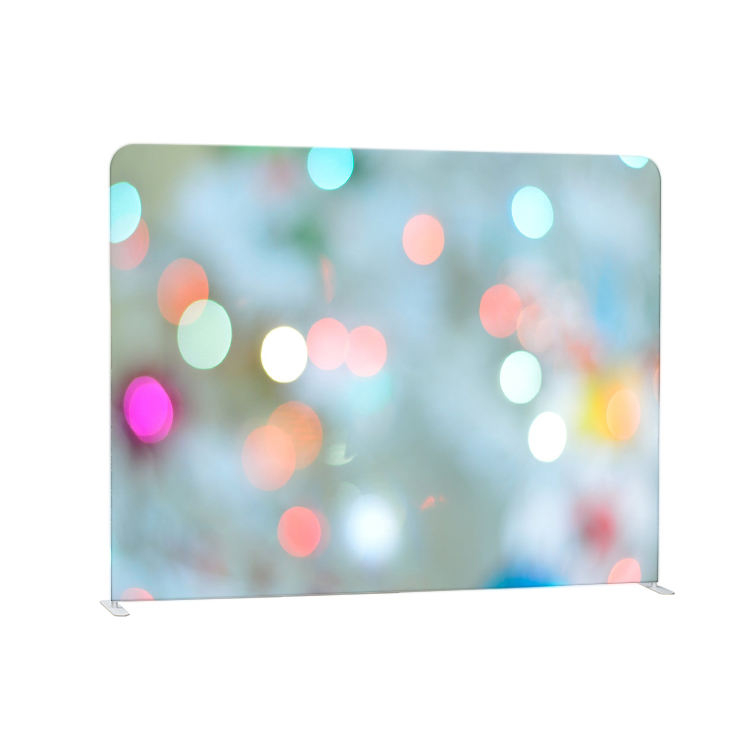 Удивительный тканевый наволочка с прямым натяжением шириной 20 футов, изготовленная на заказ подставка для фона