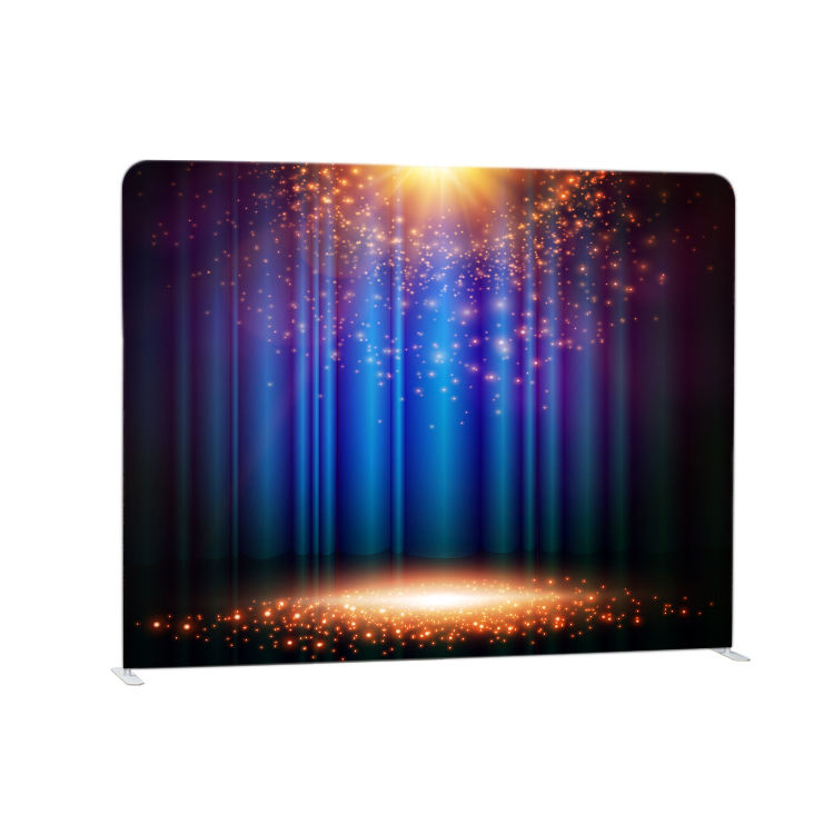 Портативная алюминиевая рамка для новорожденных, сменная натяжная тканевая наволочка на заказ, розовый фон