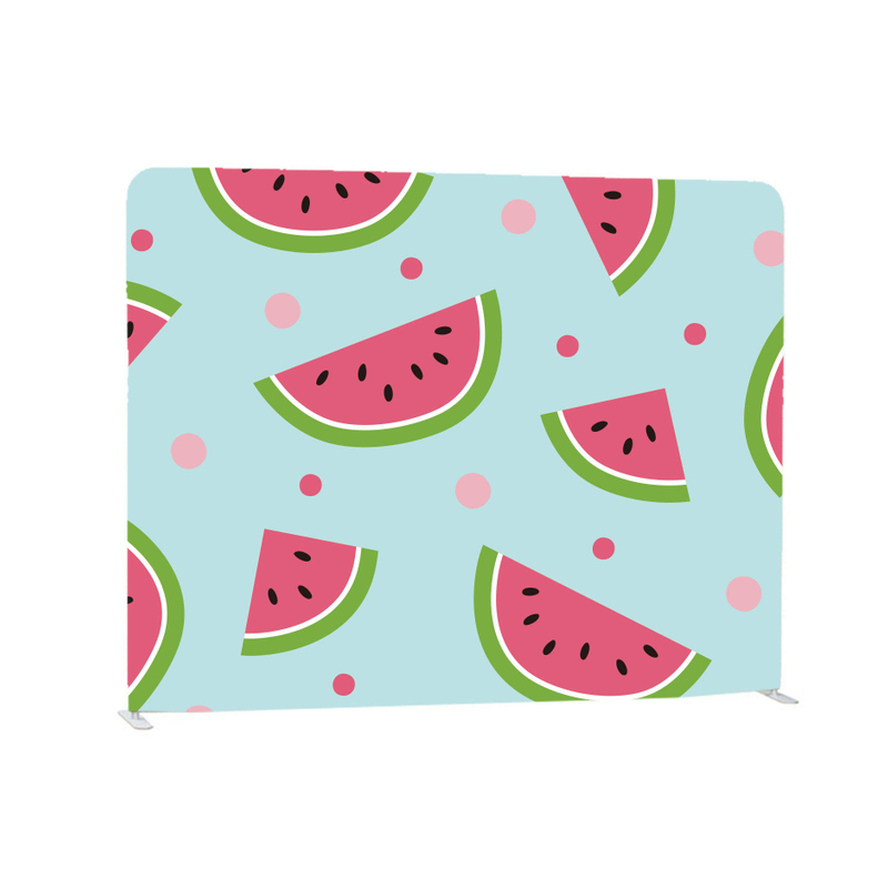 Настенная подставка для труб, отдельно стоящий фон с принтом на заказ с натяжной тканью, фон для дисплея