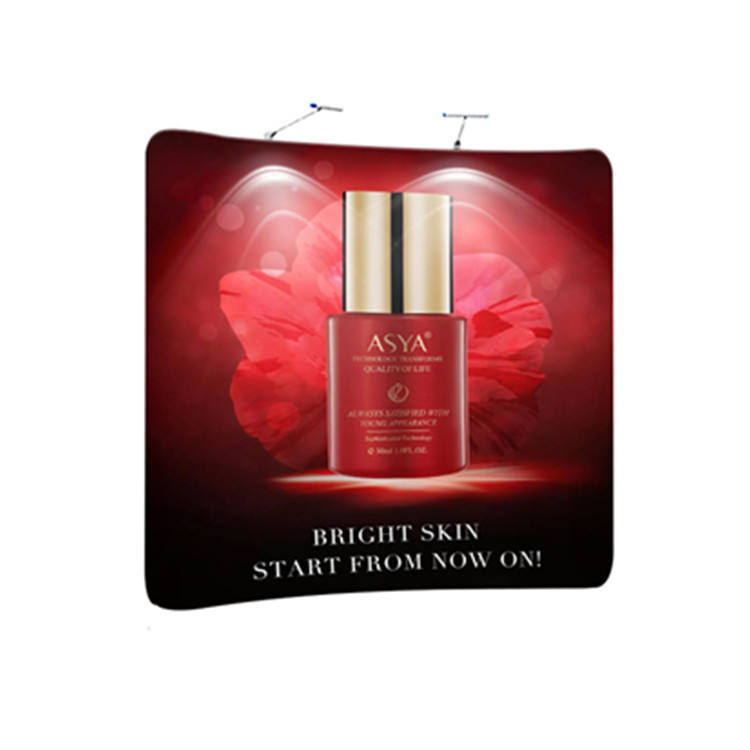 20-футовый портативный фон для выставки натяжной стены из ткани