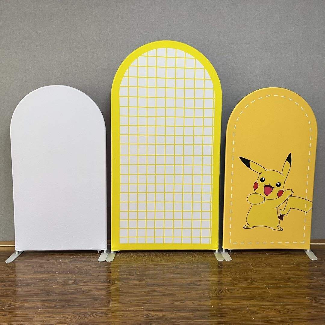 Набор складных алюминиевых арочных подставок для дня рождения, детского душа, вечеринок, свадебных украшений, с крышкой