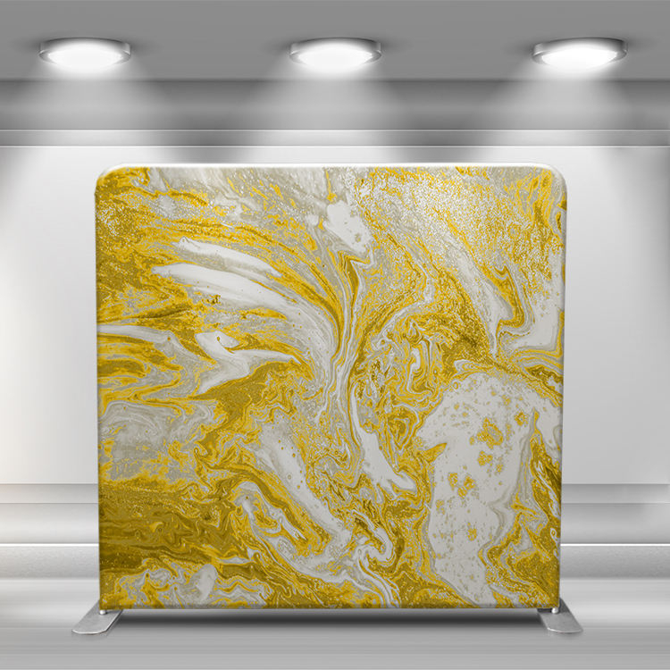 Натяжная тканевая трубка, фон для дисплея, стенд, настенная, экономичная, гибкая, внутренняя настенная система для выставок со светодиодными лампами