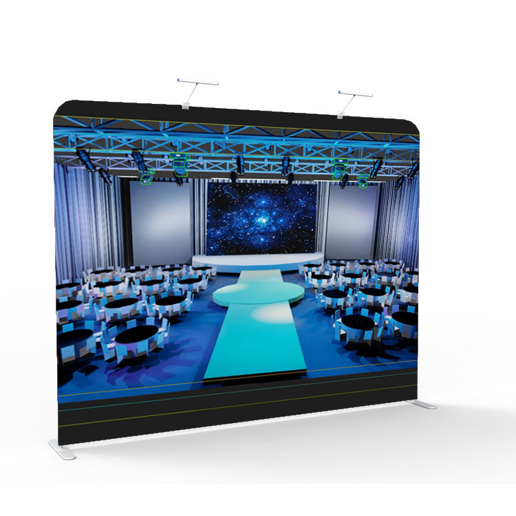 Высококачественная и портативная подставка для фотофонов с фоном из натяжной ткани