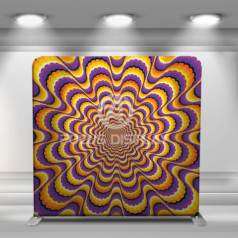 10-футовая алюминиевая рама с прямым натяжением, визуальный эффект, фотобудка с росписью