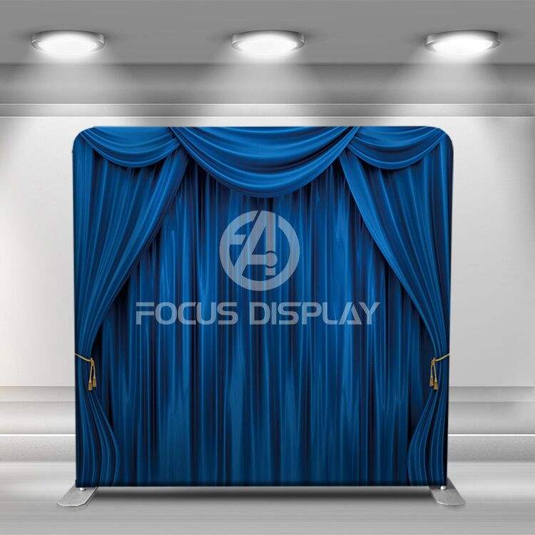 10 футов алюминиевая подставка для трубок, натяжной тканевый фон, планировщик мероприятий, украшение для вечеринки, фотобудка