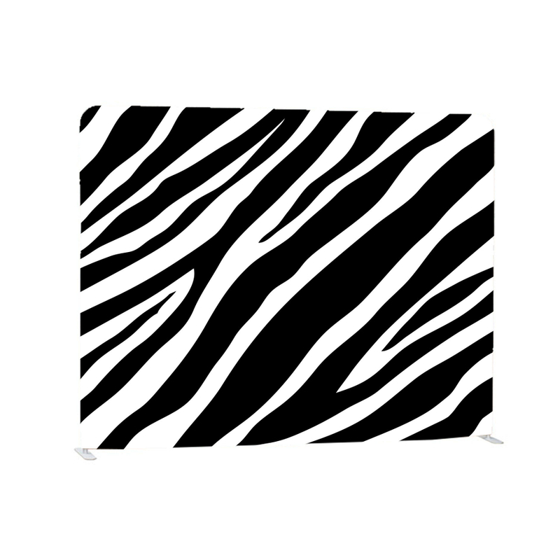 Expo 10-футовый прямой портативный полноцветный фон из полиэстера с натяжением для фотостудии