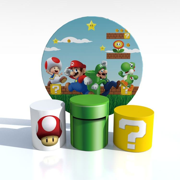 Портативная складная идея для вечеринки, картонная тема, алюминиевая рамка, круглая подставка для свадебного фона