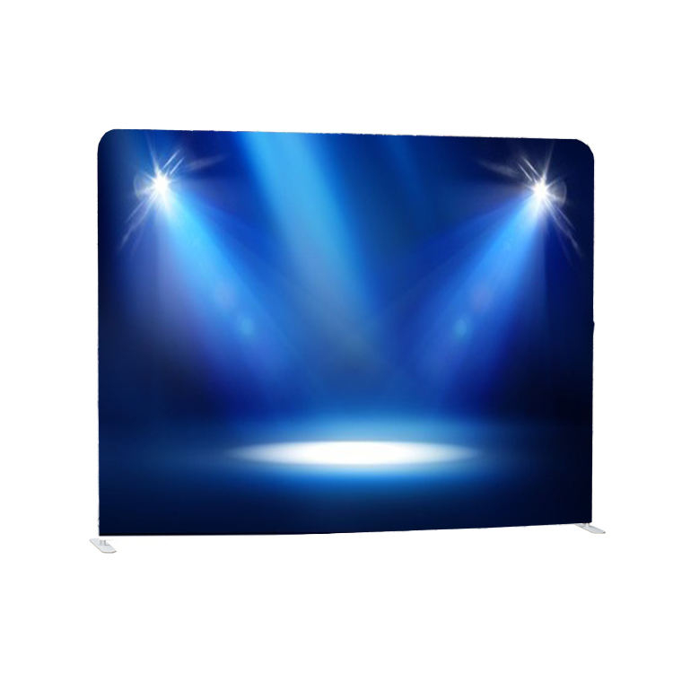 Подставка на заказ, рама большого размера для выставки, натяжная тканевая трубка, баннер, индивидуальный фон