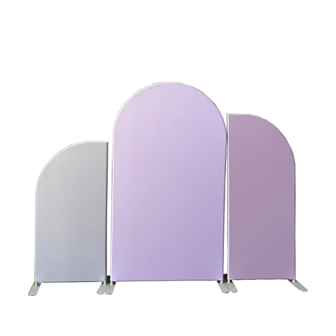 Новый дизайн, сплошной цвет, натяжная ткань, свадебный фон, украшение, арка, подставка