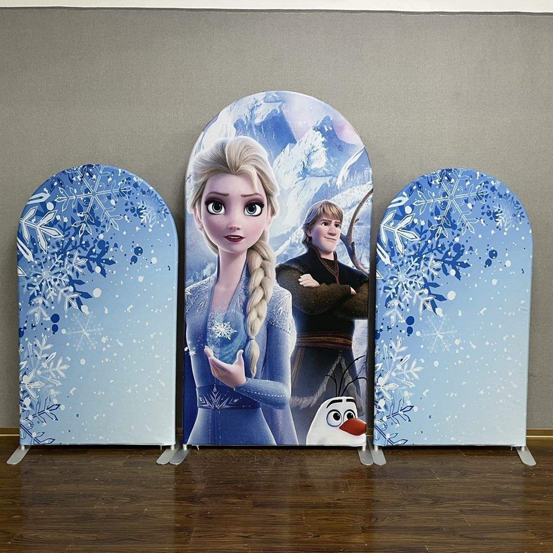 Набор складных алюминиевых арочных подставок для дня рождения, детского душа, вечеринок, свадебных украшений, с крышкой