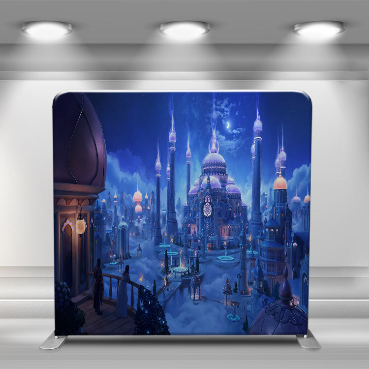 Экспо прямой индивидуальный фон-наволочка для фотографии с легкой алюминиевой трубкой