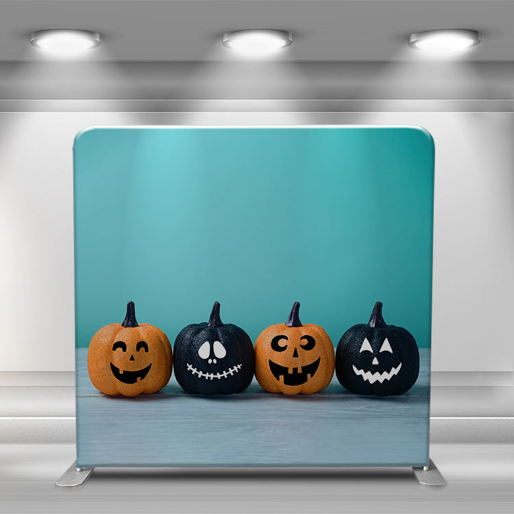 8-футовый прямой натяжной тканевый дисплей, фотобудка, настенная витрина, свадебный фон, фон для мероприятий