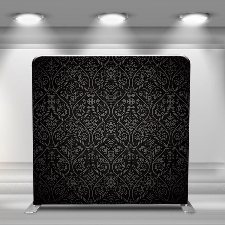 Портативная высококачественная прямая натяжная ткань, белая настенная фотобудка, фон для фотосъемки