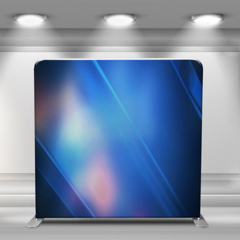 Натяжная тканевая трубка, фон для дисплея, стенд, настенная, экономичная, гибкая, внутренняя настенная система для выставок со светодиодными лампами