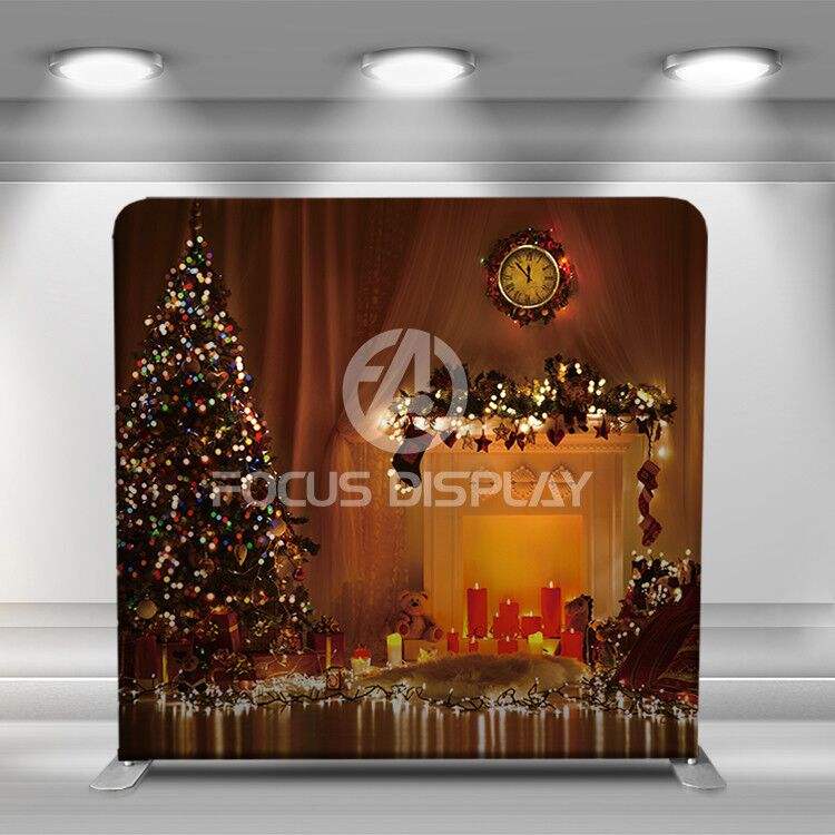 10 футов портативный фон для фотосъемки Зимняя подставка для украшения фона домашнего декора Рождественский фотофон на стену