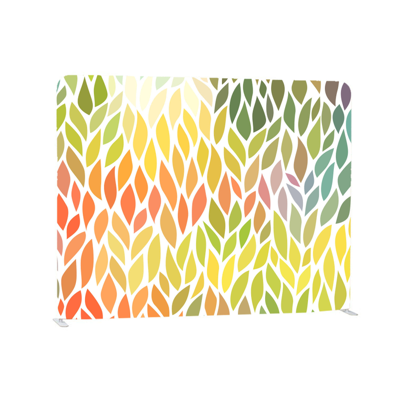 Expo 10-футовый прямой портативный полноцветный фон из полиэстера с натяжением для фотостудии