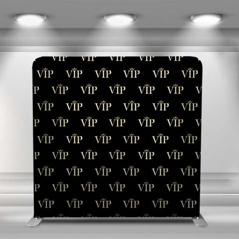 Золотой повторяющийся VIP-логотип