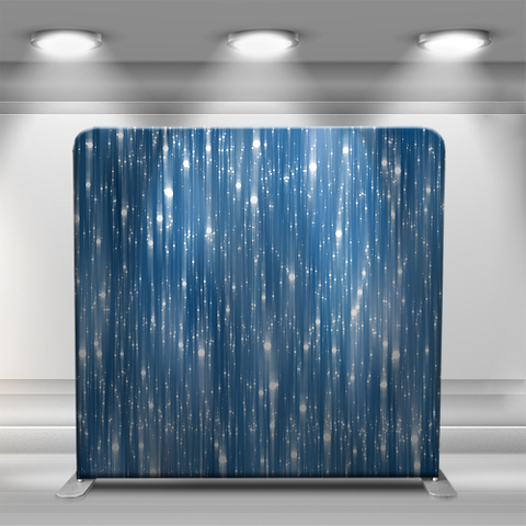 Звездные пятна синей сцены